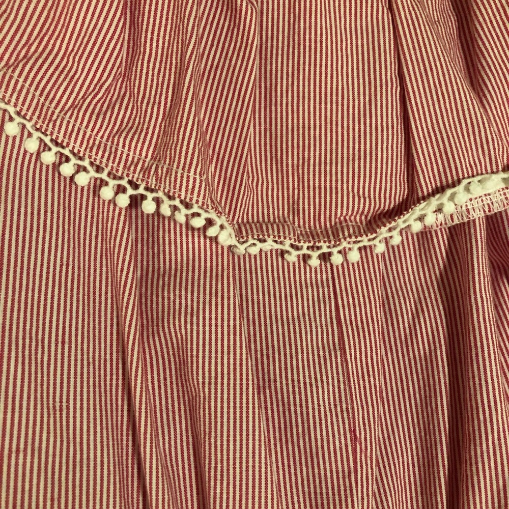 Women’s Off-the-Shoulder Seersucker Dress Size L